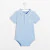 Toddler boy polo shirt collar bodysuit