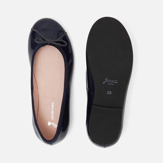 Girl patent ballet flats