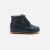 Unisex smooth leather pre-walker ankle boots