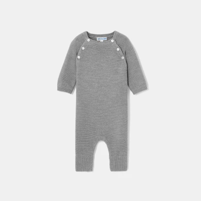 Baby boy merino wool onesie