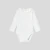 Baby girl bodysuit petal collar