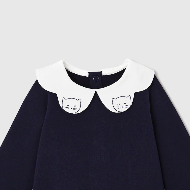 Baby girl fleece dress