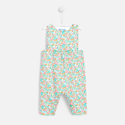 Baby girl Liberty print onesie