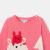 Toddler girl Intarsia motif jumper