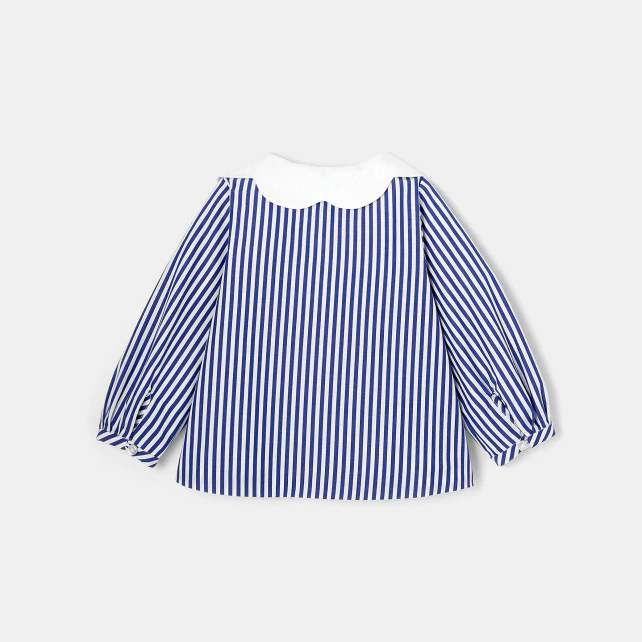 Toddler girl striped blouse