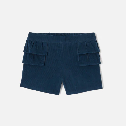 Toddler girl corduroy shorts