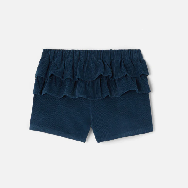 Toddler girl corduroy shorts