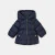 Toddler girl mid-length puffer jacket