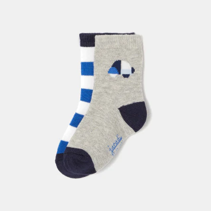 Toddler boy sock duo