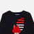 Toddler boy Intarsia fox jumper