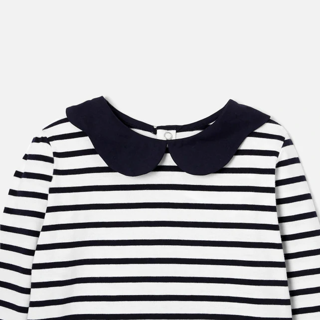 Girl striped T-shirt