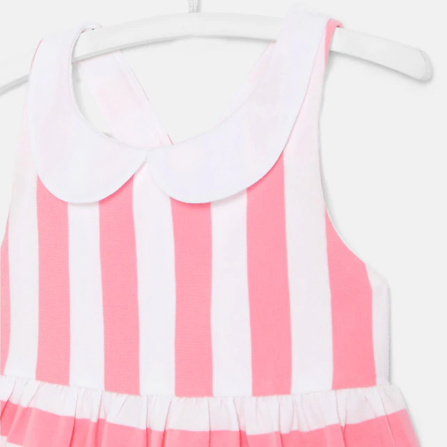 Toddler girl striped dress