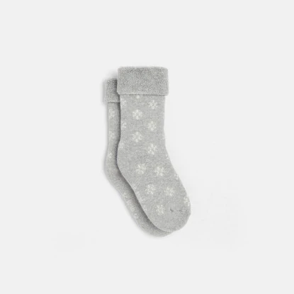 Toddler boy long terry socks