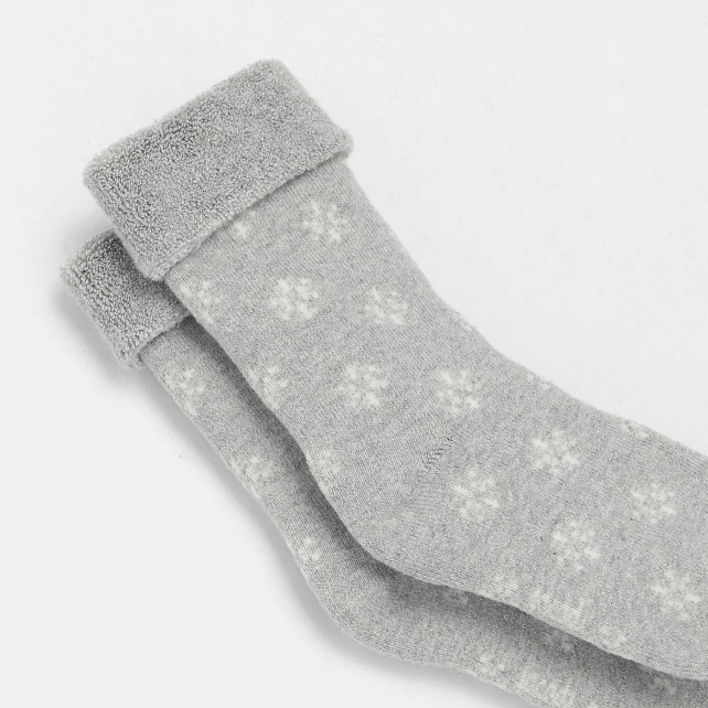 Toddler boy long terry socks