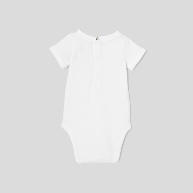 Baby boy short-sleeved bodysuit