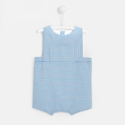 Baby boy striped onesie