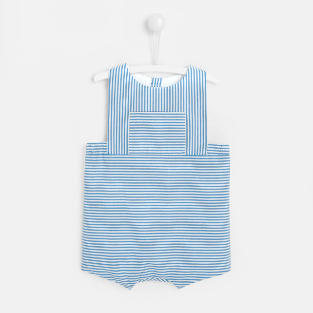 Baby boy striped onesie