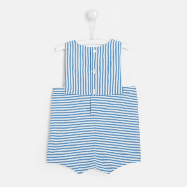 Baby boy striped onesie