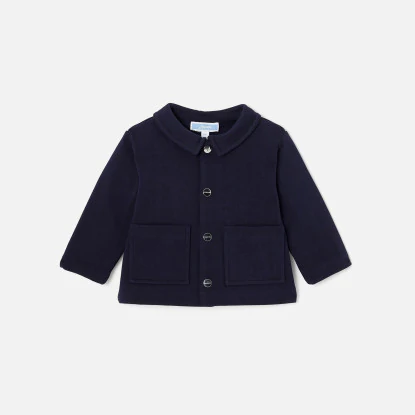 Baby boy jersey cardigan