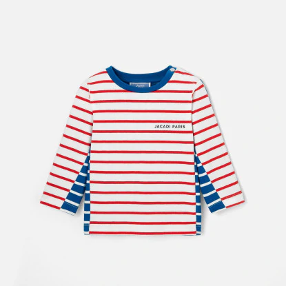 Toddler boy sailor stripe shirt