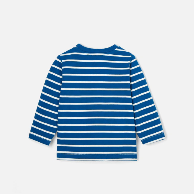 Toddler boy sailor stripe shirt