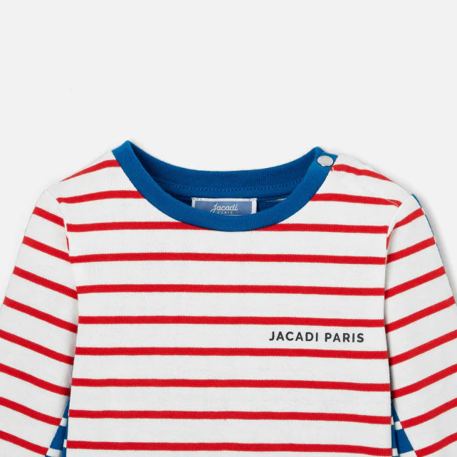 Toddler boy sailor stripe shirt