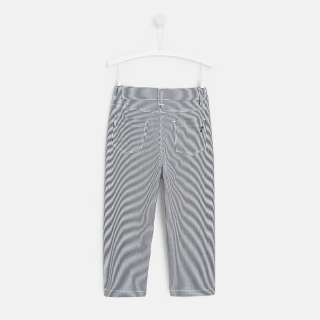 Girl flared twill trousers