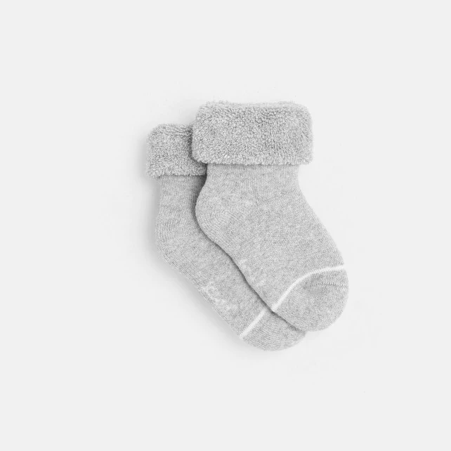 Baby boy terry socks