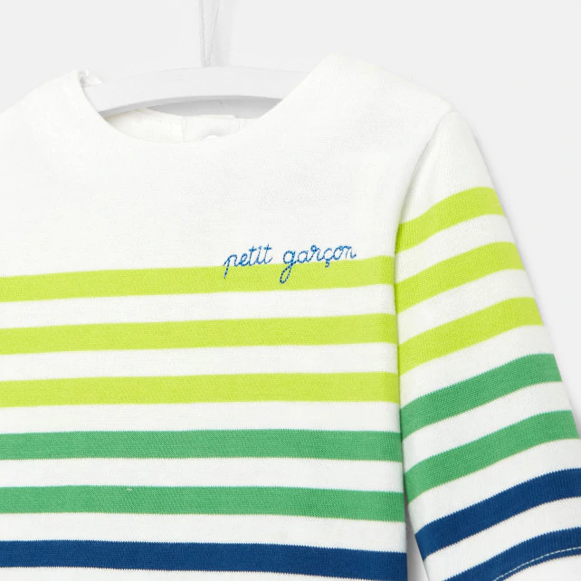 Baby sailor stripe shirt