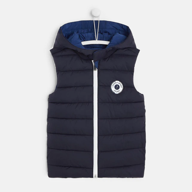 Boy reversible down jacket