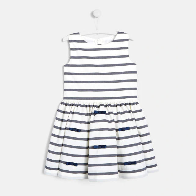 Girl striped dress