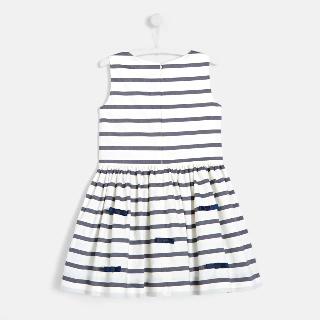 Girl striped dress