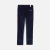 Girl slim fit velour trousers