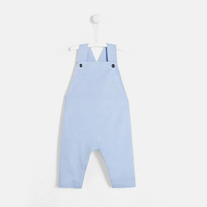 Baby boy Oxford Dungarees