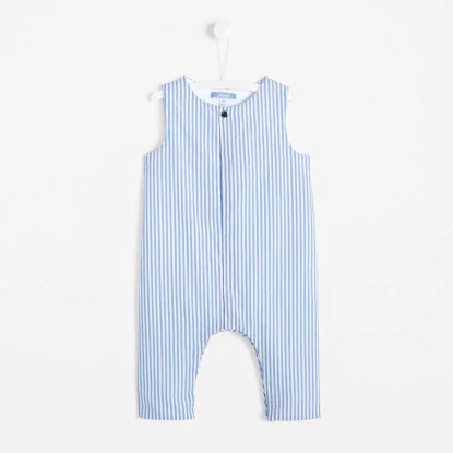 Baby boy striped onesie