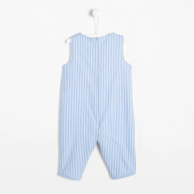 Baby boy striped onesie