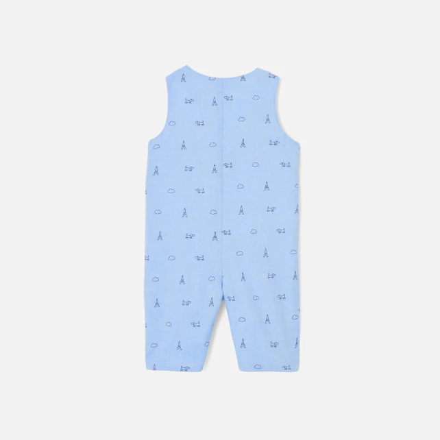 Baby boy Oxford onesie