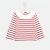 Toddler girl sailor stripe shirt