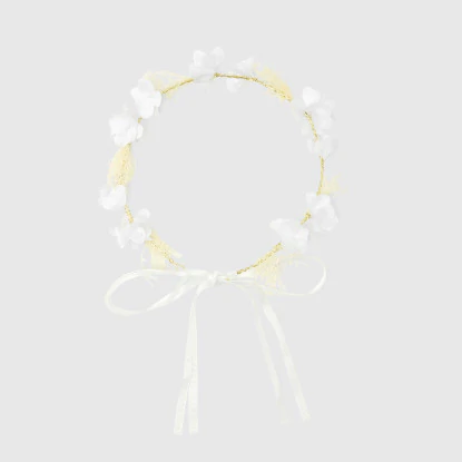 Baby girl flower crown