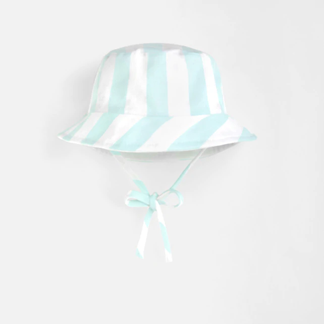 Toddler boy striped hat