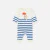 Baby boys striped onesie