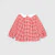 Toddler girl polka dot blouse