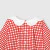 Toddler girl polka dot blouse