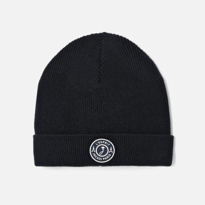 Baby boy fleece-lined beanie