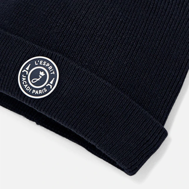 Baby boy fleece-lined beanie