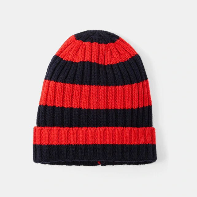 Toddler boy striped hat