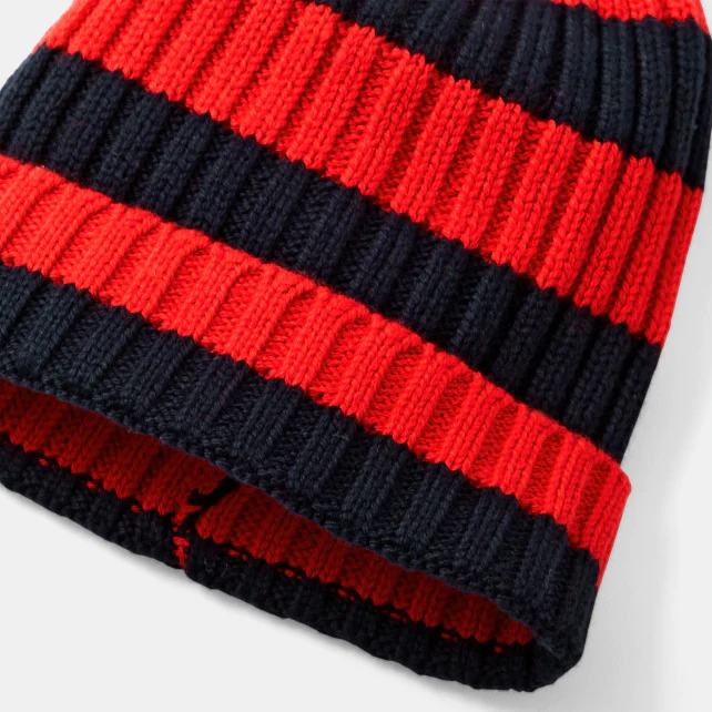 Toddler boy striped hat