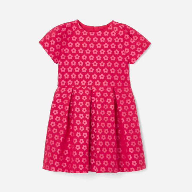 Girl jacquard dress