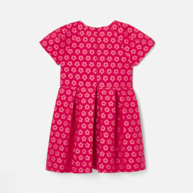 Girl jacquard dress