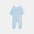 Baby boy loop velvet footed pyjamas